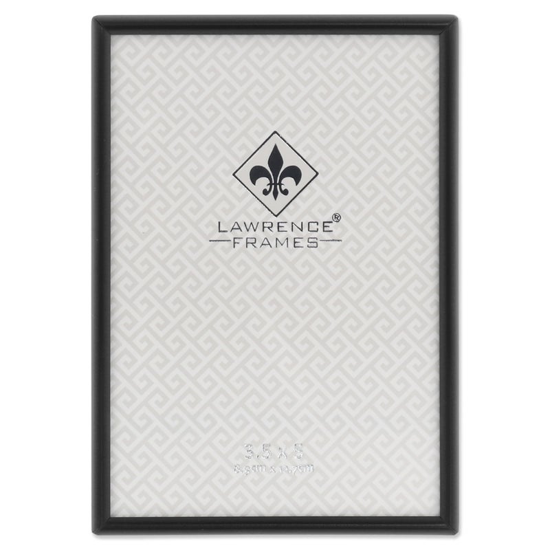 Lawrence Frames 660035 3.5x5 Simply Black Picture Frame